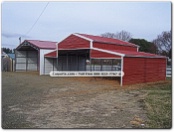 metal horse barn